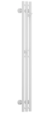 Полотенцесушитель водяной Сунержа Терция Pro, 30-0444-1210, 1200 x 100, ширина 15 см, высота 120 см, матовый белый