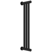 Полотенцесушитель водяной Сунержа Хорда 31-4124-0600, высота 60 см, ширина 5 см, боковое подключение 60 см, цвет матовый черный