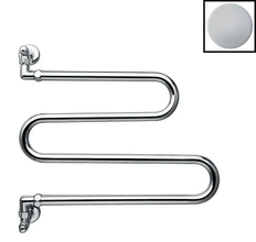 Полотенцесушитель водяной Margaroli Vento 406CR, высота 42 см, ширина 50 см, хром