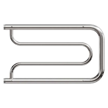 Полотенцесушитель водяной Point Серия 21, ширина 60 см, высота 32 см, Фокстрот с полкой, хром, PN21336P