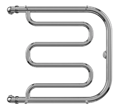 Полотенцесушитель водяной Terminus Фокстрот 4620768881305, 500x700, ширина 70 см, высота 53.2 см, боковое подключение 50 см, хром