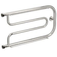 Полотенцесушитель водяной Сунержа Гусли+, ширина 65 см, высота 32 см, боковое подключение 32 см, цвет хром, 00-4010-3265