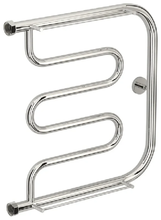 Полотенцесушитель водяной Сунержа Лира 50 x 50 см, с 2-мя полками, 00-0012-5050, хром