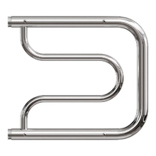 Полотенцесушитель водяной Point Фокстрот с полкой, 1 дюйм, ширина 40 см, высота 35.2 см, хром, PN21334P