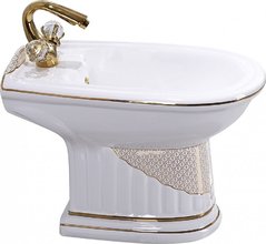 Биде напольное CeramaLux, белый, J816