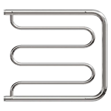 Полотенцесушитель водяной Point Серия 25, ширина 70 см, высота 60 см, Фокстрот с полкой, хром, PN25667P