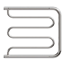 Полотенцесушитель водяной Point Серия 25, ширина 60 см, высота 60 см, Фокстрот с полкой, хром, PN25666P