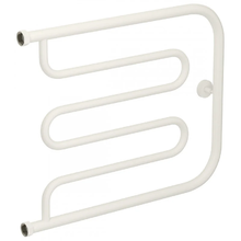 Полотенцесушитель водяной Сунержа Лира+ 30-4011-5065, высота 50 см, ширина 65 см, боковое подключение 50 см, цвет матовый белый