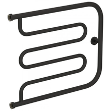 Полотенцесушитель водяной Сунержа Лира+ 15-4011-5065, высота 50 см, ширина 65 см, боковое подключение 50 см, цвет тёмный титан муар