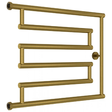 Полотенцесушитель водяной Сунержа High-Tech L+ 051-4052-5065, высота 50 см, ширина 65 см, боковое подключение 50 см, цвет состаренная латунь