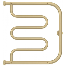 Полотенцесушитель водяной Сунержа Лира+, высота 50 см, ширина 50 см, цвет матовая шампань, 022-4012-5050