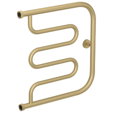 Полотенцесушитель водяной Сунержа Лира+, высота 50 см, ширина 50 см, цвет матовая шампань, 022-4011-5050