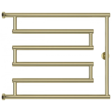 Полотенцесушитель водяной Сунержа High-Tech L+, высота 50 см, ширина 65 см, боковое подключение 50 см, цвет шампань, 020-4052-5065