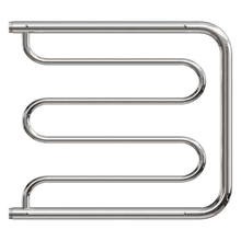 Полотенцесушитель водяной Point Серия 25, ширина 50 см, высота 60 см, Фокстрот с полкой, хром, PN25665P