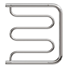 Полотенцесушитель водяной Point Серия 25, ширина 60 см, высота 50 см, Фокстрот с полкой, хром, PN25556P