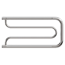 Полотенцесушитель водяной Point Серия 21, ширина 70 см, высота 32 см, Фокстрот с полкой, хром, PN21337P