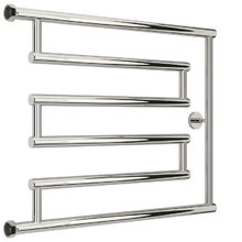 Полотенцесушитель водяной Сунержа High-Tech L+, ширина 65 см, высота 50 см, боковое подключение 50 см, цвет хром, 00-4052-5065