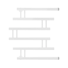 Полотенцесушитель водяной Energy Modern 600 x 500, ширина 56 см, высота 63 см, боковое подключение 1 дюйм, белый матовый, EWTRMODRN06050R903M