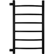 Полотенцесушитель водяной Energy Step 600 x 400, ширина 50 см, высота 70 см, боковое подключение, черный матовый, EWTR0STEP06040R905M