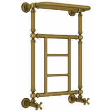 Полотенцесушитель водяной Сунержа Ренессанс 1452, высота 66 см, ширина 40 см, нижнее подключение 40 см, цвет состаренная бронза, 05-0282-6640