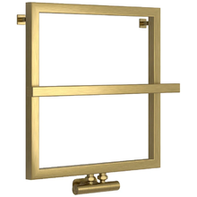 Полотенцесушитель водяной Сунержа Штиль EU50+, высота 60 см, ширина 60 см, цвет состаренная латунь, 051-0256-5353