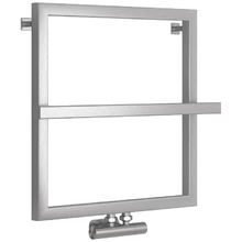 Полотенцесушитель водяной Сунержа Штиль EU50+, высота 60 см, ширина 60 см, цвет сатин, 071-0256-5353