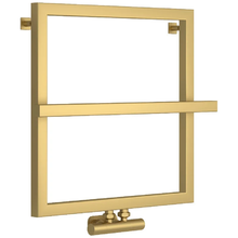 Полотенцесушитель водяной Сунержа Штиль EU50+, высота 60 см, ширина 60 см, цвет матовое золото, 032-0256-5353