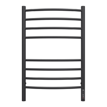 Полотенцесушитель электрический Terminus Классик П8 500х800, ширина 53.2 м, высота 80 см, черный RAL 9005 матовый, 4670078527608
