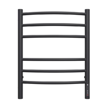 Полотенцесушитель электрический Terminus Классик П6 450х600, ширина 48.2 м, высота 60 см, черный RAL 9005 матовый, 4670078527578