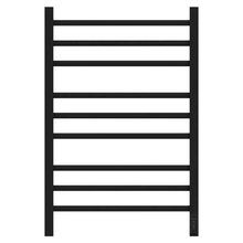 Полотенцесушитель электрический Point Серия 71, П9, ширина 50 см, высота 79 см, диммер справа, черный, PN71858B