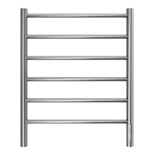 Полотенцесушитель электрический Аврора П6 500х650 Электро (quick touch), ширина 50 см, высота 65 см, диммер справа, 4670078531155