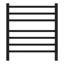 Полотенцесушитель электрический Point Серия 71, П7, ширина 50 см, высота 59 см, диммер справа, черный, PN71856B