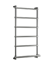 Полотенцесушитель электрический Margaroli Sole 542-6 BOX, высота 101.2 см, ширина 57 см, хром, 5424706CRNB