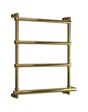 Полотенцесушитель электрический Margaroli Sole 542 BOX 5424704GONB, высота 65.6 см, ширина 57 см, золото