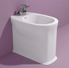 Биде Flaminia Madre MA217 напольное, цвет белый