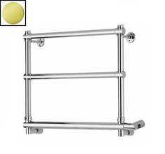 Полотенцесушитель электрический Margaroli Sole 540-3 BOX 5404703GDB, высота 44 см, ширина 57 см, золото
