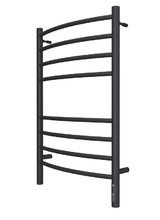 Полотенцесушитель электрический Terminus Классик П8 500х800 электро КС 4670078542991, ширина 50 см, высота 80 см, диммер справа, черный муар