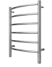 Полотенцесушитель электрический Terminus Классик П6 500х650 электро правый, 4670078531322, ширина 50 см, высота 65 см, диммер справа, нержавеющая сталь