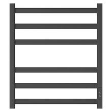 Полотенцесушитель электрический Point Меркурий П6, ширина 50 см, высота 60 см, диммер справа, черный, PN83856B