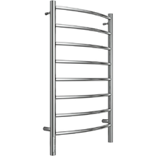 Полотенцесушитель электрический Terminus Классик П8 4670078531377, ширина 53.2 см, высота 85 см, диммер слева, нержавеющая сталь