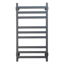 Полотенцесушитель электрический Тругор Пэк сп 21 кв 80 х 40 графит ВГП, ширина 40 см, высота 80 см, ПЭКсп21кв/8040графитВГП, диммер справа, цвет графит