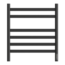 Полотенцесушитель электрический Point Селена PN16856B, ширина 50 см, высота 60 см, диммер справа, цвет черный