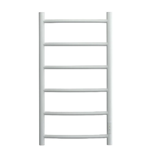 Полотенцесушитель электрический Point Афина PN04848W, ширина 40 см, высота 80 см, диммер справа, цвет белый