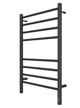 Полотенцесушитель электрический Terminus Аврора 4670078542953, ширина 48 см, высота 80 см, диммер справа, черный муар