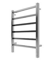 Полотенцесушитель электрический Terminus Ватикан П6 500х650 электро 4670078544445, ширина 50 см, высота 65 см, диммер справа, нержавеющая сталь