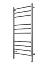 Полотенцесушитель электрический Terminus Аврора П10 500х1050 электро, 4670078544360, ширина 50 см, высота 105 см, диммер справа, цвет нержавеющая сталь