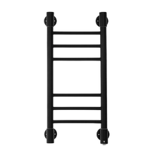 Полотенцесушитель электрический Energy Ergo2 P EETRERGO2P6530R905M, ширина 30 см, высота 65 см, кнопка справа, цвет черный матовый