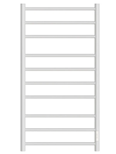 Полотенцесушитель электрический Point Аврора, П10, ширина 50 см, высота 100 см, диммер справа, белый, PN10850W