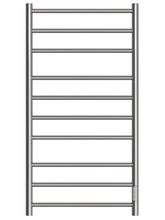 Полотенцесушитель электрический Point Аврора, П10, ширина 50 см, высота 100 см, диммер справа, хром, PN10850