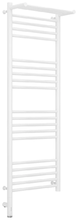 Полотенцесушитель электрический Сунержа Богема 3.0 1200 x 400 с полкой, ширина 43.2 см, высота 132.4 см, белый, L/R